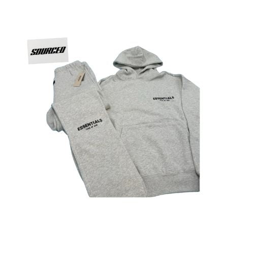 Essentials SS22 Stretch Limo Full Tracksuit - Light Oatmeal