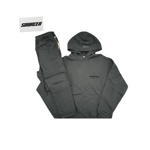 Essentials SS22 Stretch Limo Full Tracksuit - Black